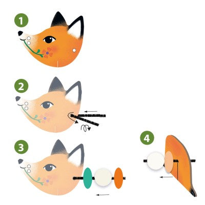 Enfilage Animaux mignons – Djeco