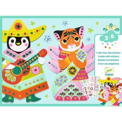 Collage avec strass Brillants – Djeco