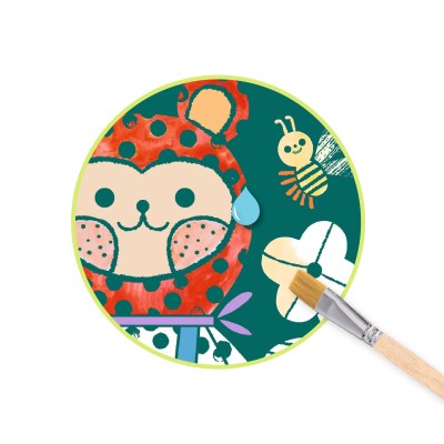 Peinture magique à révéler - Animaux déguisés