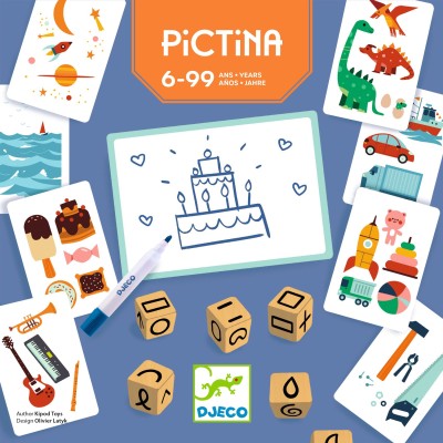 Pictina – Jeu de dessin et d'imagination – Djeco