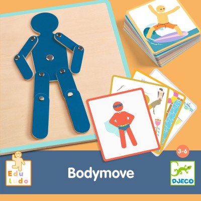 Bodymove – Jeu éducatif du corps et des mouvements – Djeco