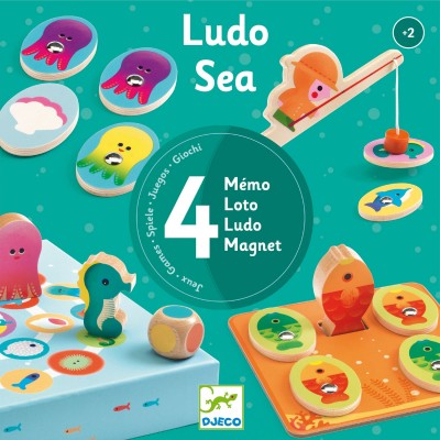Ludo Sea - 4 Jeux