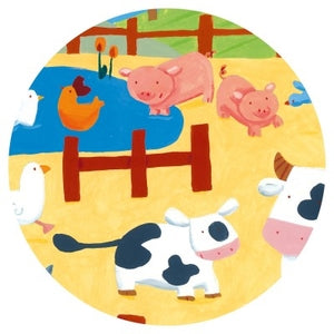 Puzzle- Les vaches à la ferme - 24 pcs
