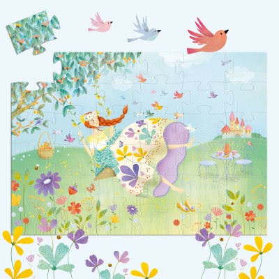 Puzzle - La princesse du printemps - 36 pcs