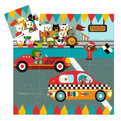 Puzzle - Le bolide 16pcs