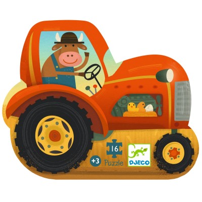 Puzzle - Tracteur - 16 pcs