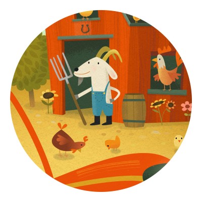 Puzzle - Tracteur - 16 pcs