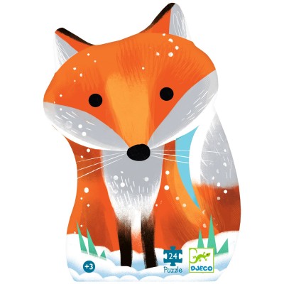 Puzzle Ginger, petit renard – 24 pièces – Djeco
