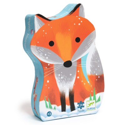 Puzzle Ginger, petit renard – 24 pièces – Djeco