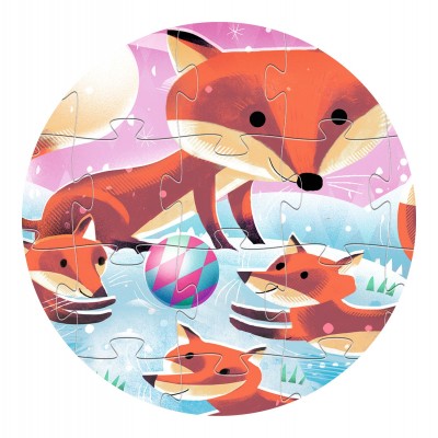 Puzzle Ginger, petit renard – 24 pièces – Djeco