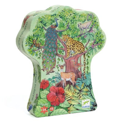 Puzzle Jungle indienne – 54 pièces – Djeco