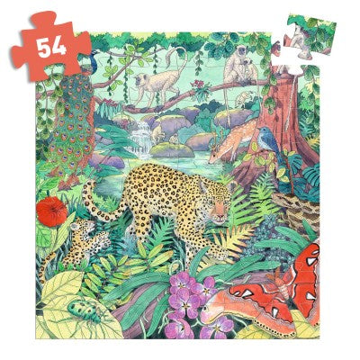 Puzzle Jungle indienne – 54 pièces – Djeco