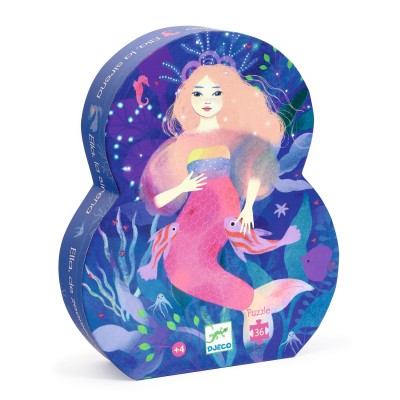 Puzzle - Ella, la sirène - 36pcs