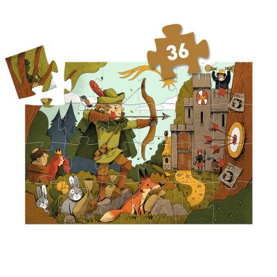 Puzzle - Robin des bois - 36 pcs