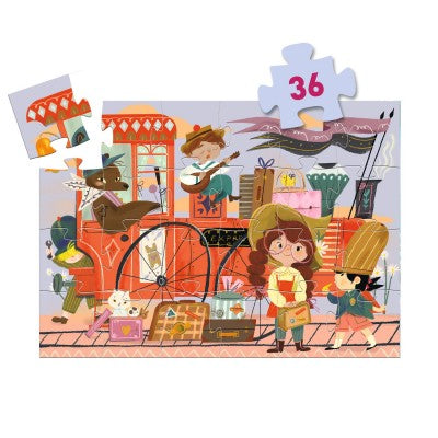 Puzzle - Le voyage de Mia - 36 pcs