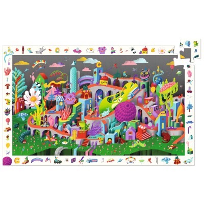 Puzzle - Crazy Town - 200 pcs
