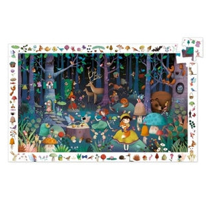 Puzzle d'observation - La forêt enchantée 100 pcs