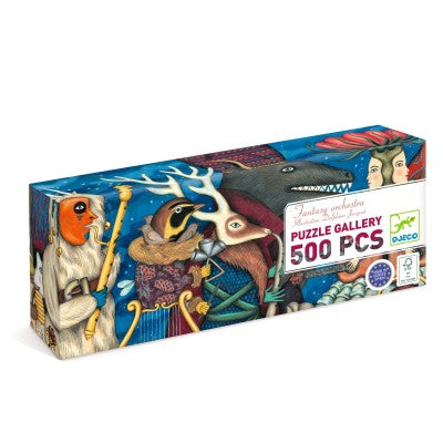 Puzzle Gallery Fantasy Orchestra – 500 pièces – Djeco