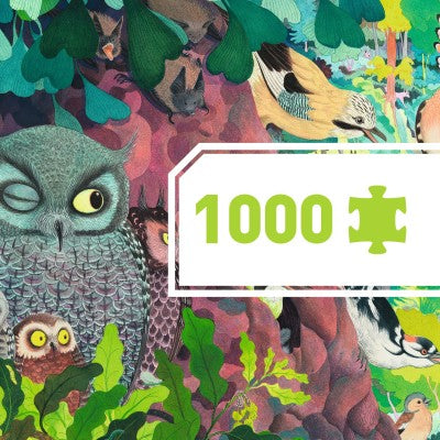 Puzzle - Owls and birds - 1000pcs