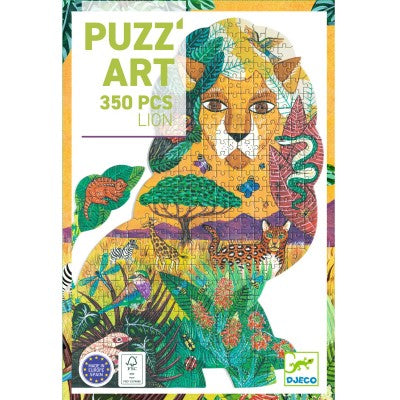 Puzzle Puzz’Art Lion – 350 pièces – Djeco
