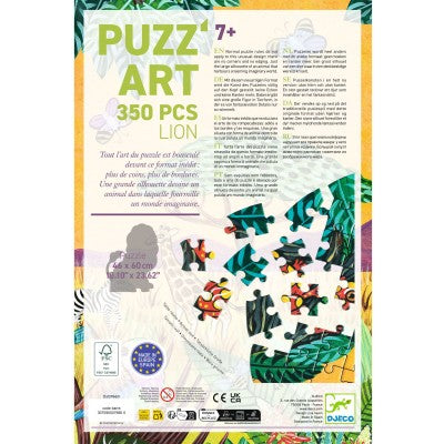 Puzzle Puzz’Art Lion – 350 pièces – Djeco