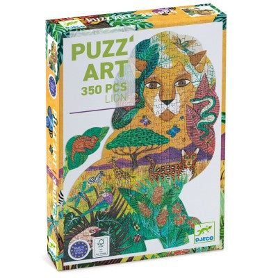 Puzzle Puzz’Art Lion – 350 pièces – Djeco