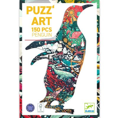 Puzzle Puzz’Art Pingouin – 150 pièces – Djeco