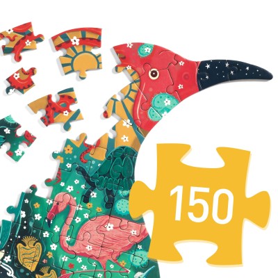 Puzzle Puzz’Art Pingouin – 150 pièces – Djeco