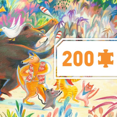 Puzzle - Woods music Band - 200 pcs