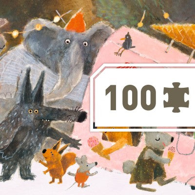 Puzzle - The park - 100 pcs