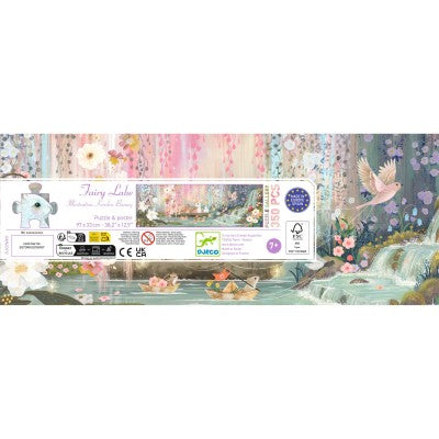 Puzzle Gallery Fairy Lake – 350 pièces – Djeco