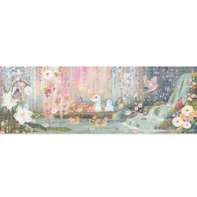 Puzzle Gallery Fairy Lake – 350 pièces – Djeco