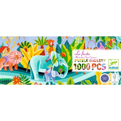 Puzzle Gallery La Fiesta – 1000 pièces – Djeco