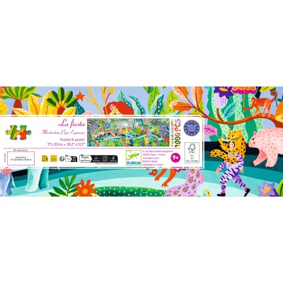 Puzzle Gallery La Fiesta – 1000 pièces – Djeco