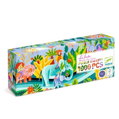 Puzzle Gallery La Fiesta – 1000 pièces – Djeco