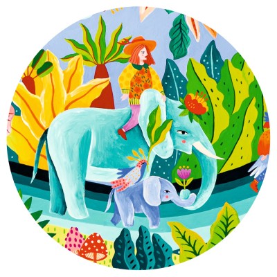 Puzzle Gallery La Fiesta – 1000 pièces – Djeco