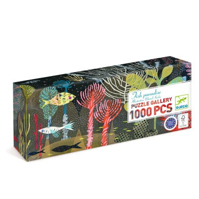 Puzzle Gallery Fish Paradise – 1000 pièces – Djeco