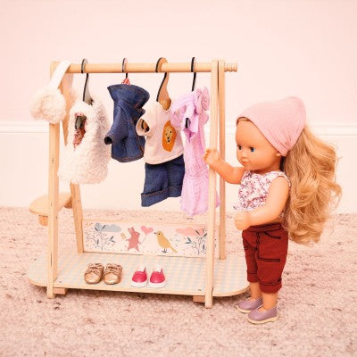 Tenue Burgundy pour poupée Lovely Pomea 32 cm – Djeco