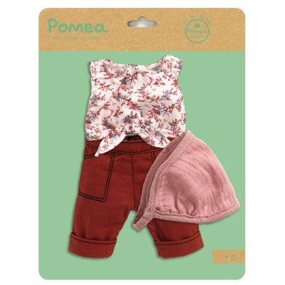 Tenue Burgundy pour poupée Lovely Pomea 32 cm – Djeco