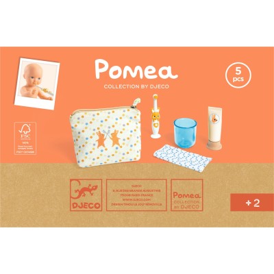 Trousse brosse à dents pour poupée Pomea – Djeco