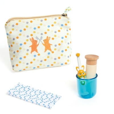 Trousse brosse à dents pour poupée Pomea – Djeco