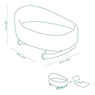 Berceau à bascule Blue Dream
