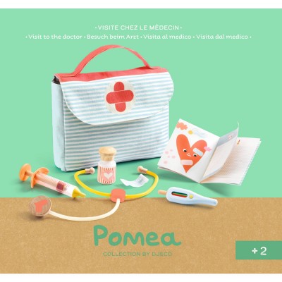 Valisette de médecin pour poupon Pomea – Djeco