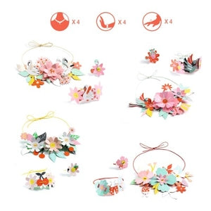 4 parures de bijoux à créer - Gaité colorée