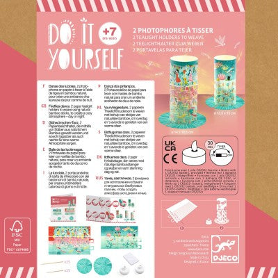 Photophores à tisser - Danse des lucioles