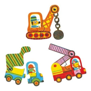Puzzle duo Articulo Véhicules – Djeco