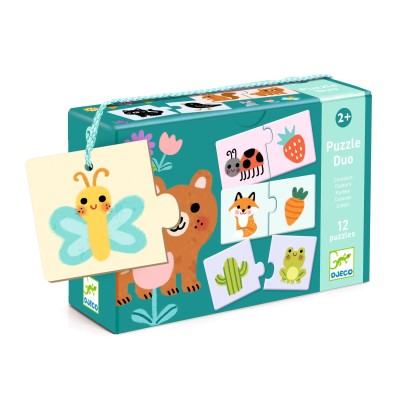 Puzzle duo Couleurs – Djeco