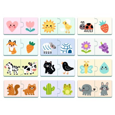 Puzzle duo Couleurs – Djeco