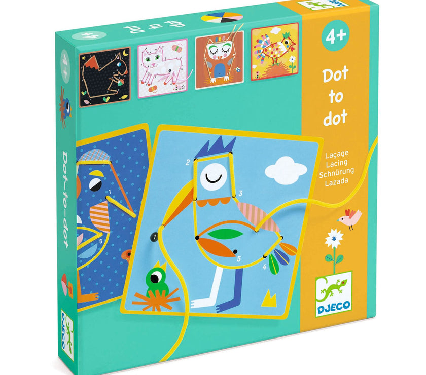 Jeu de points à relier - Dot-to-dot Laçage