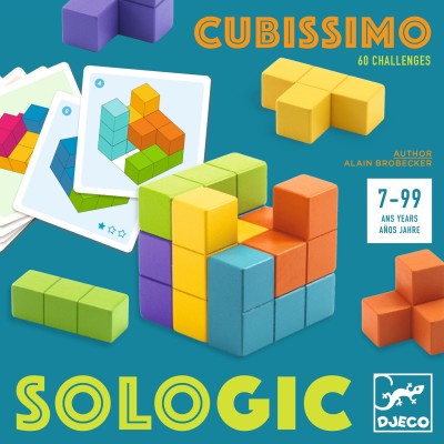 Jeu de logique Cubissimo Sologic – Djeco